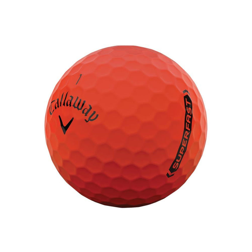 Callaway Superfast Golf Balls - Bold Red - 15 Pack