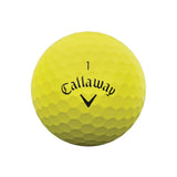 Callaway Superfast Golf Balls - Bold Yellow - 15 Pack