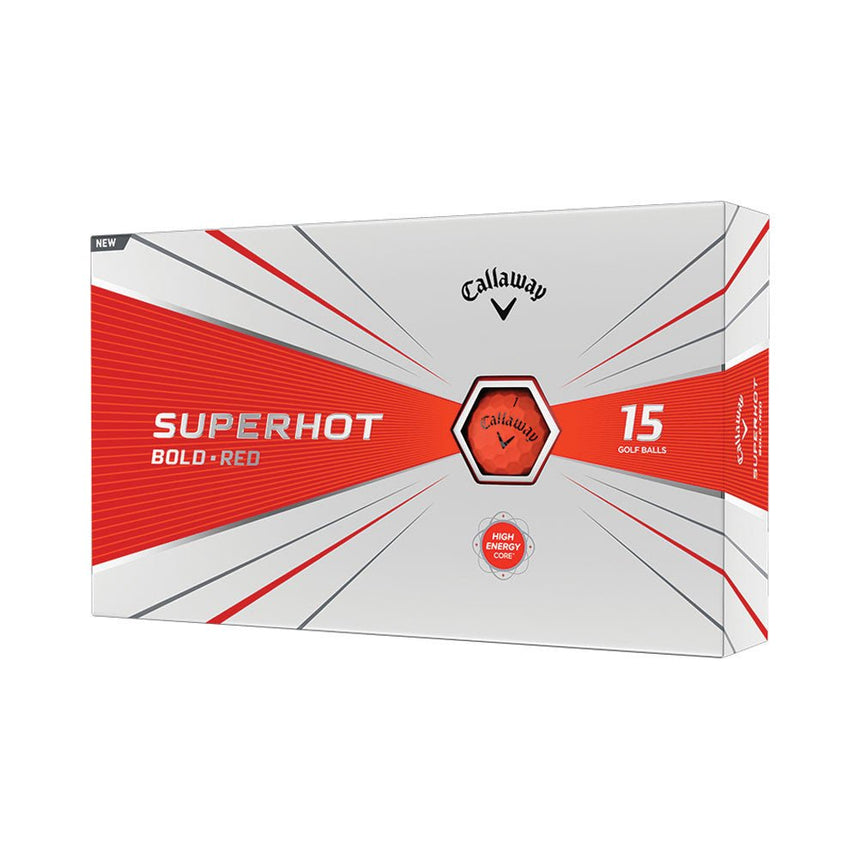 Callaway Superhot Bold Golf Balls - 15 Pack - Red