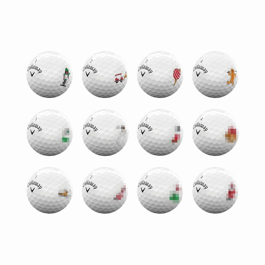 Callaway Supersoft 12-Day Advent Calender Golf Balls