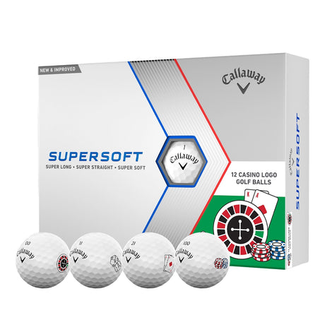 Callaway Supersoft Golf Balls - Casino