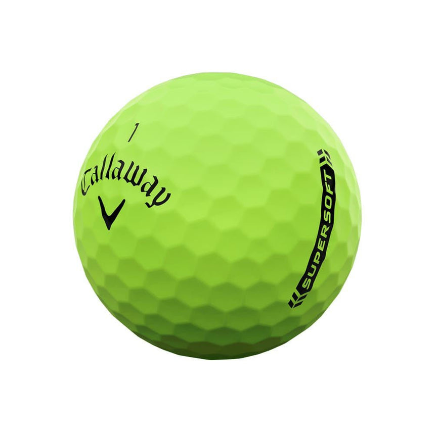 Callaway Supersoft Golf Balls - Matte Green - 2023