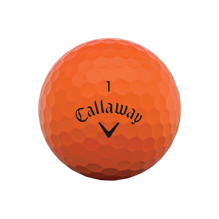 Callaway Supersoft Golf Balls - Matte Orange