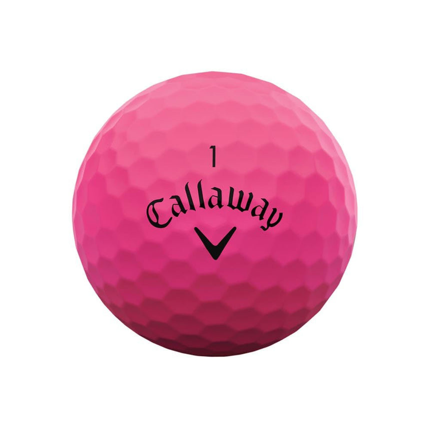 Callaway Supersoft Golf Balls - Matte Pink - 2023