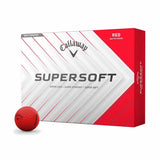 Callaway Supersoft Golf Balls - Matte Red