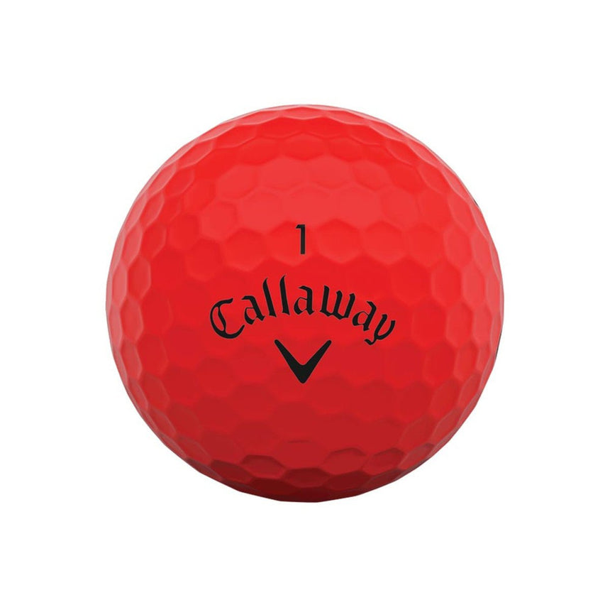 Callaway Supersoft Golf Balls - Matte Red