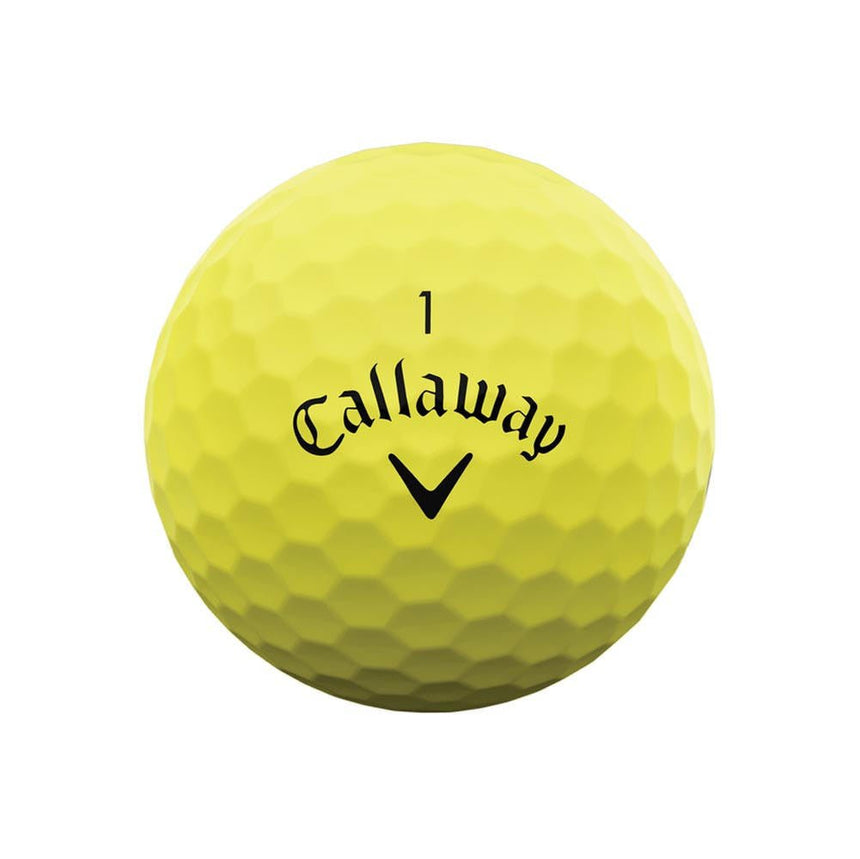 Callaway Supersoft Golf Balls - Yellow - 2023