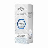 Callaway Supersoft Splatter 360 Golf Balls - Blue