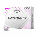 Callaway Supersoft Splatter 360 Golf Balls - Pink