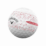Callaway Supersoft Splatter 360 Golf Balls - Red