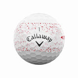 Callaway Supersoft Splatter 360 Golf Balls - Red