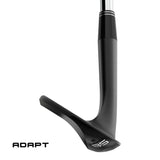 Cleveland RTZ Wedge - Black Satin