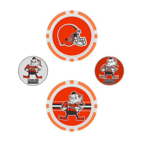 Team Effort NFL Cleveland Browns Ball Marker Set