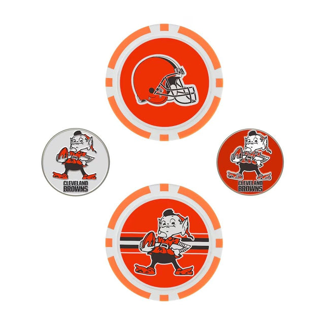 Team Effort NFL Cleveland Browns Ball Marker Set