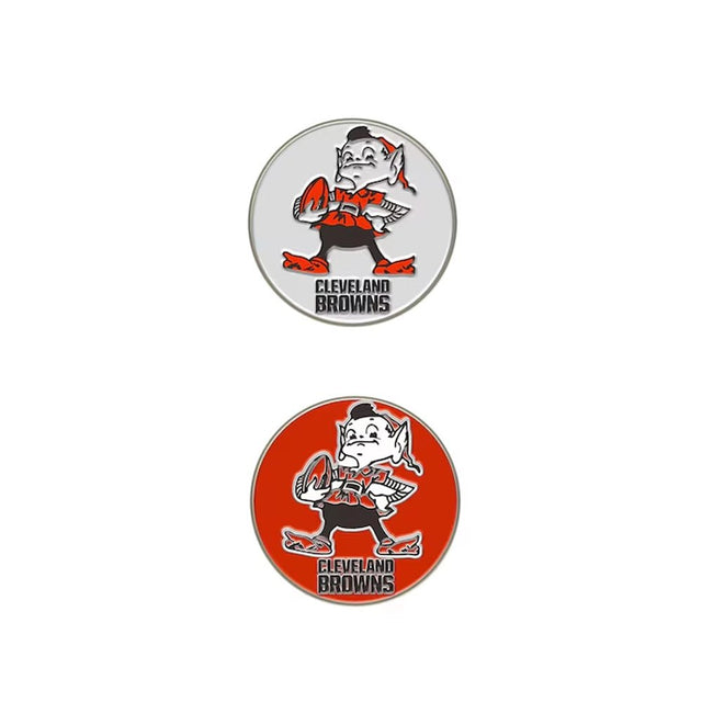 Team Effort NFL Cleveland Browns Ball Marker Set