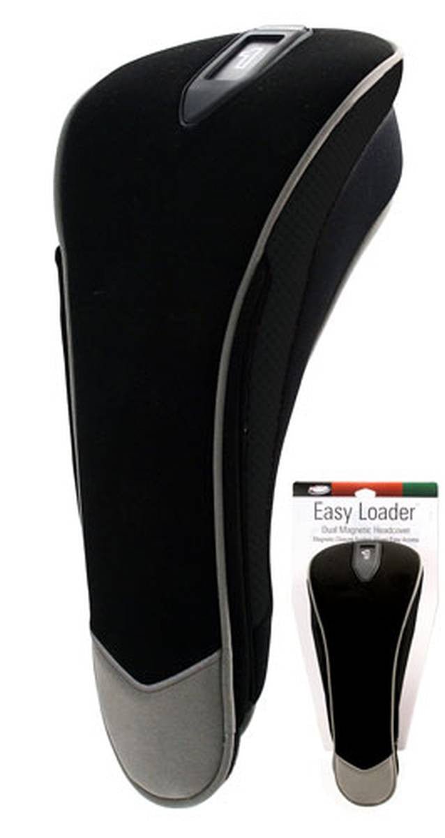 Easy Loader Driver Headcover - Black/Black