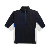 Black Royal Plaid White