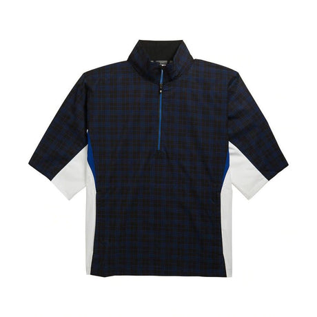 Black Royal Plaid White