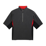 Heather Charcoal Black Red