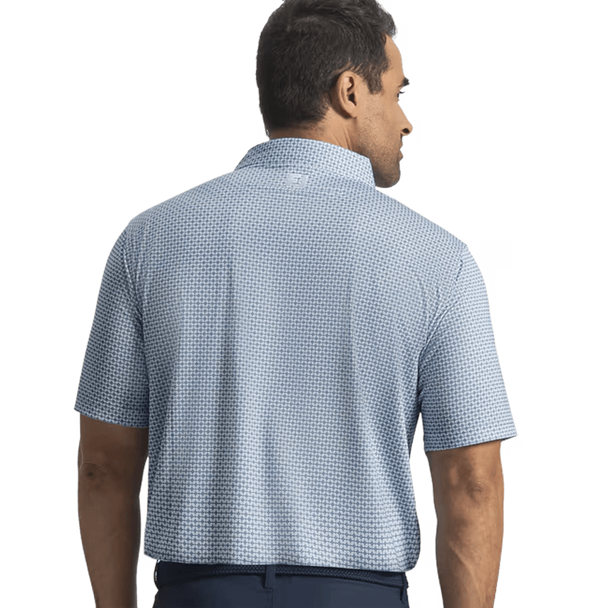 Coastal Blue / Chambray / White