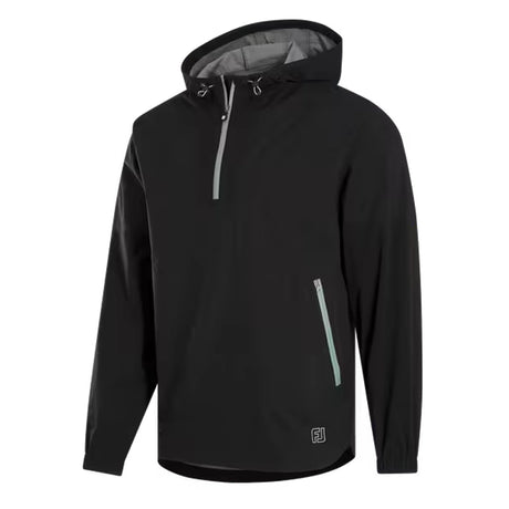 FootJoy Hydrolite X Rain Golf Hoodie - Black