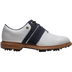 White/Harris Tweed Navy