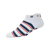 White/Red/Navy Stripes