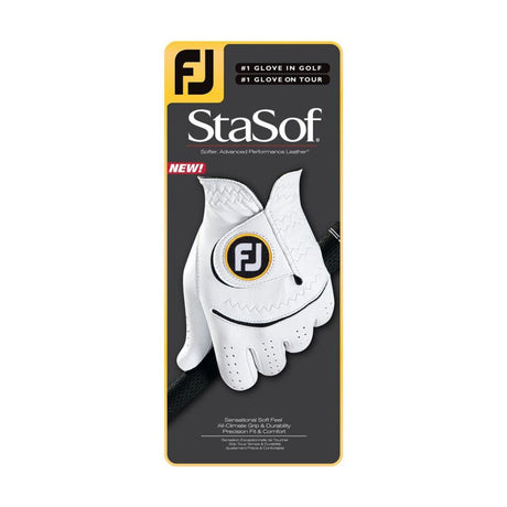 FootJoy Men's StaSof Glove - White - Prior Generation