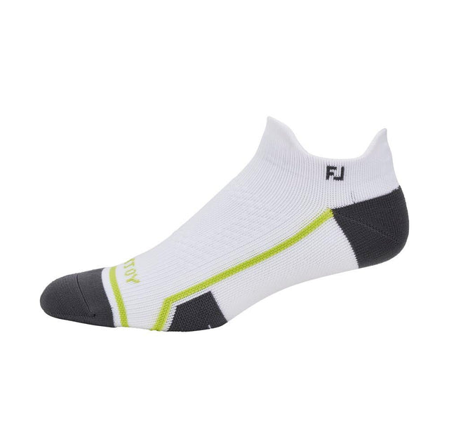 FootJoy TechD.R.Y. Roll Tab Sock - White