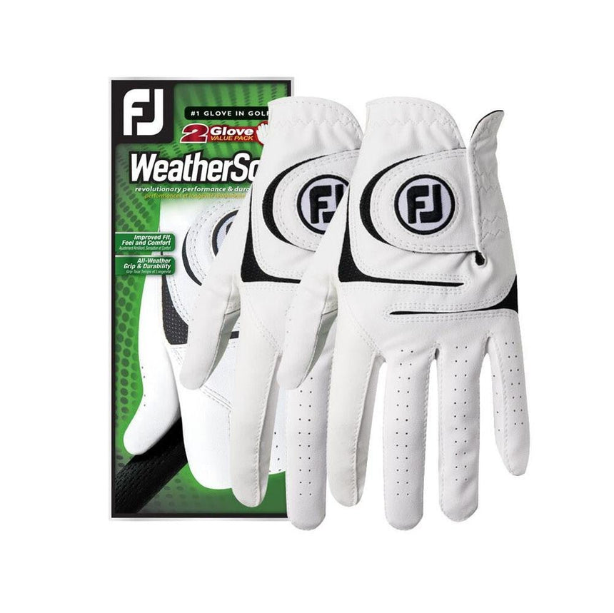 FootJoy Men's WeatherSof Glove - 2 Pack - Prior Generation