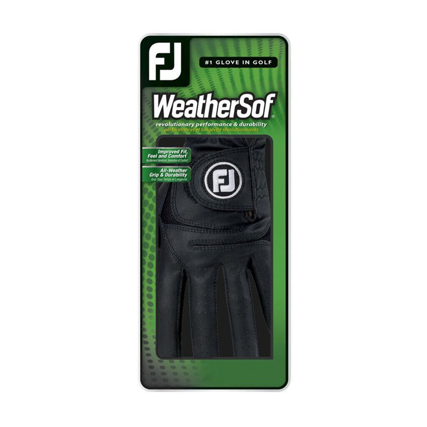 FootJoy Men's WeatherSof Glove - Black - Prior Generation