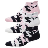 FootJoy Women's ProDRY Roll Tab Camo Golf Sock