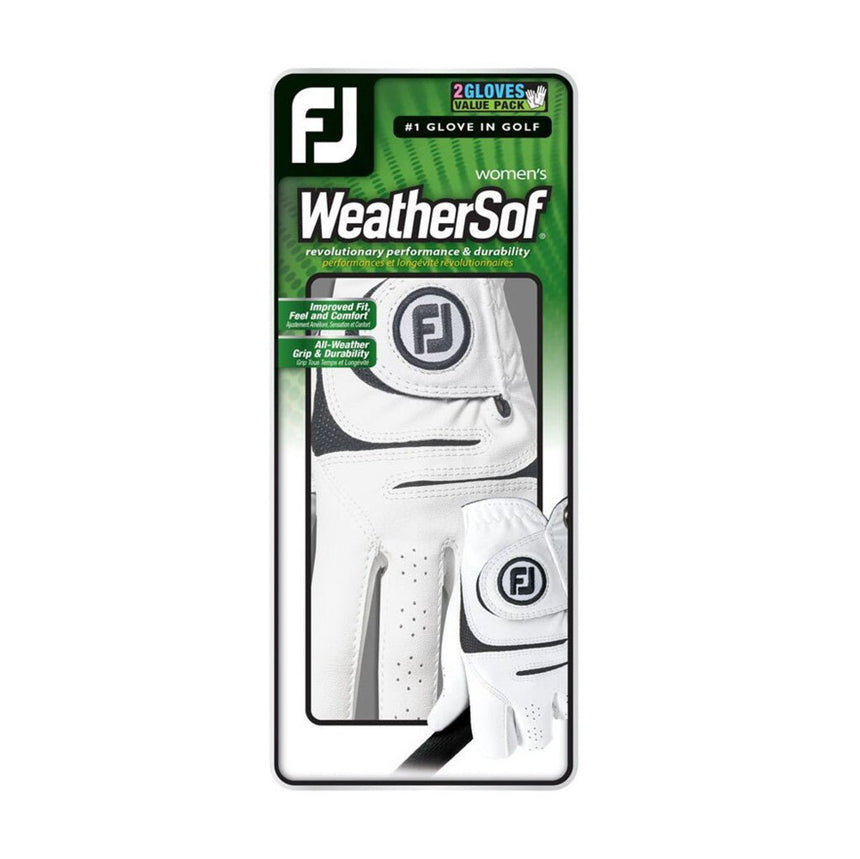 FootJoy Women's WeatherSof Glove - 2 Pack - Prior Generation