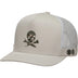 G/Fore Camo Skull & Tees Tall Trucker Golf Hat - Pumice