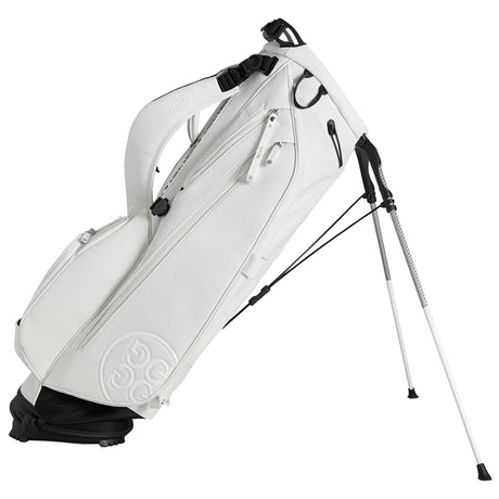 G/Fore Embossed Skull & Tees Daytona Stand Bag - Snow