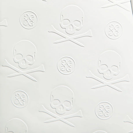 G/Fore Embossed Skull & Tees Daytona Stand Bag - Snow