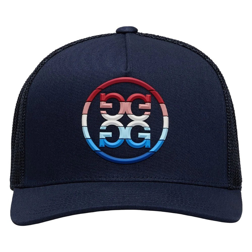 G/Fore Gradient Circle G's Mid Trucker Golf Hat