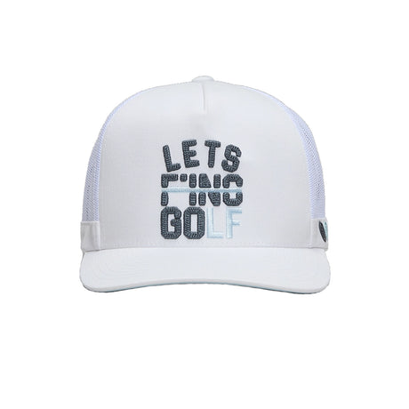 G/Fore LFG Trucker Golf Hat - Snow