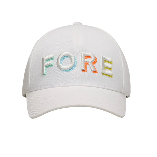 G/Fore Women's Fore Shadow Relaxed Fit Golf Hat - Snow/Multi