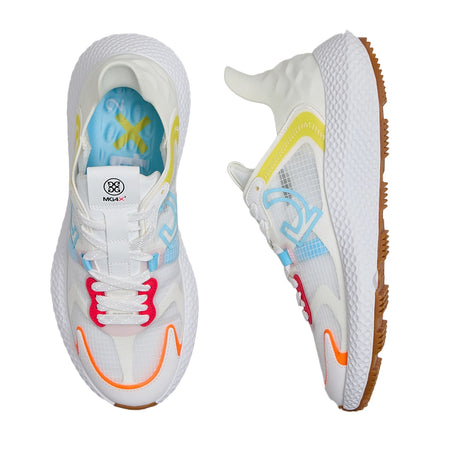 G/Fore Women's MG4X2 Ripstop Hybrid Cross Trainer Golf Shoe Snow/Multi