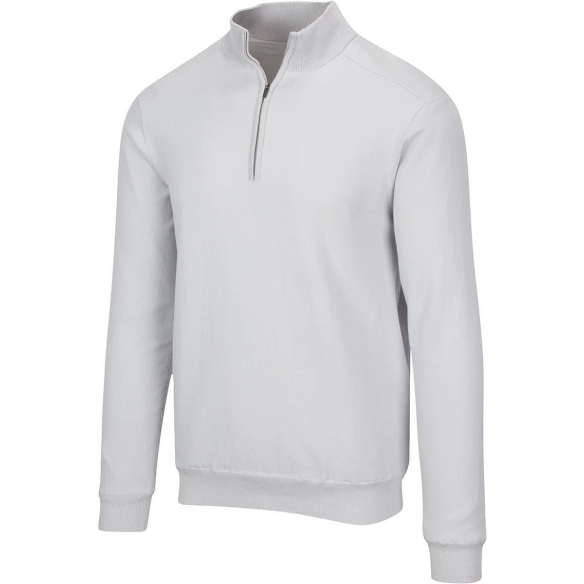 Greg Norman Performance Blend Lined 1/4 Zip Golf Wind Sweater