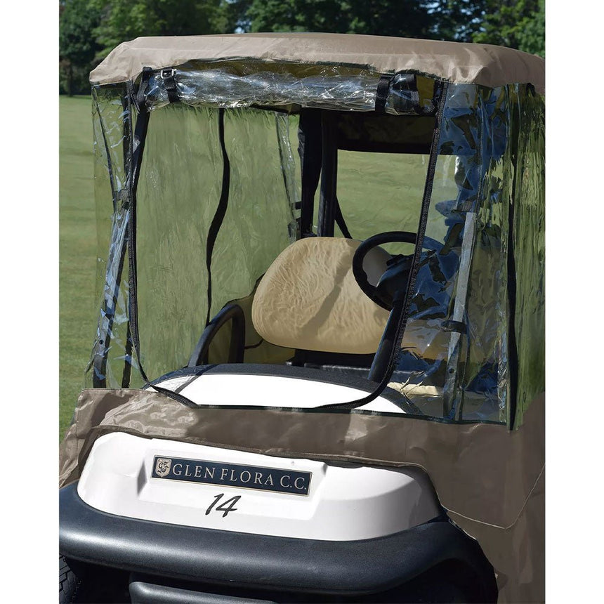 JEF World of Golf Ultimate Universal Golf Cart Cover - Tan