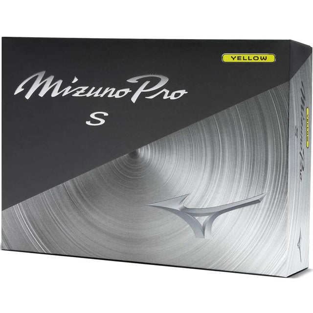 Mizuno Pro S Golf Balls - Optic Yellow
