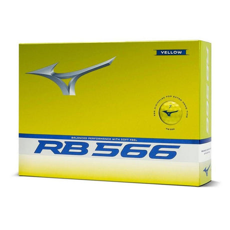 Mizuno RB 566 Golf Balls - Optic Yellow - 2024