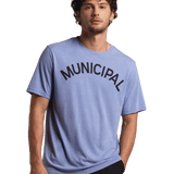 Municipal Origin SuperBlend Tee - Peri/Black