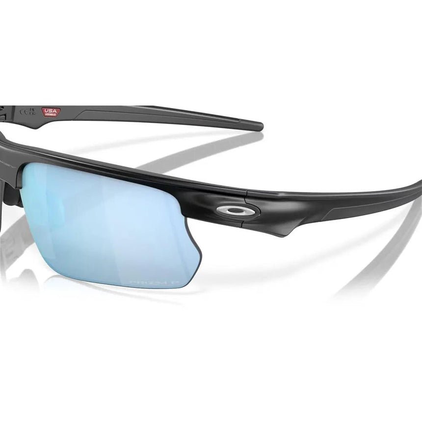 Oakley BiSphaera Sunglasses - Matte Black/Deep Water Polarized