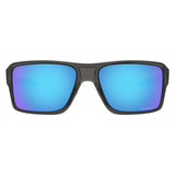Oakley Double Edge Sunglasses - Grey Smoke/Prizm Sapphire Polarized