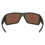 Oakley Double Edge Sunglasses - Grey Smoke/Prizm Sapphire Polarized
