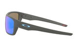 Oakley Drop Point Sunglasses - Matte Dark Grey/Prizm Sapphire Polarized