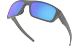 Oakley Drop Point Sunglasses - Matte Dark Grey/Prizm Sapphire Polarized